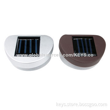 Solar Powered Fence LED Light for Outdoor Garden Yard Wall Path Landscape Lamp